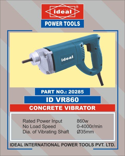 Ideal Concrete Vibrator ID VR860