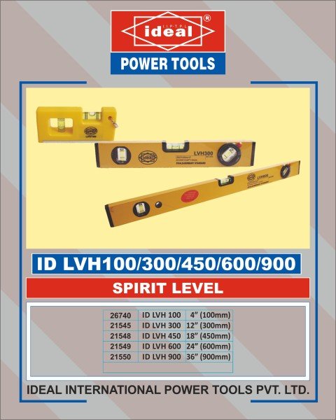 Ideal Spirit Level LVH100 "MINI"