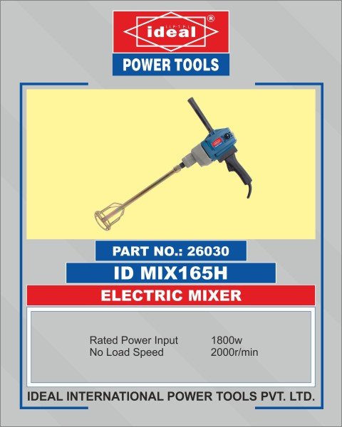 Ideal Paint Mixer ID MIX165H
