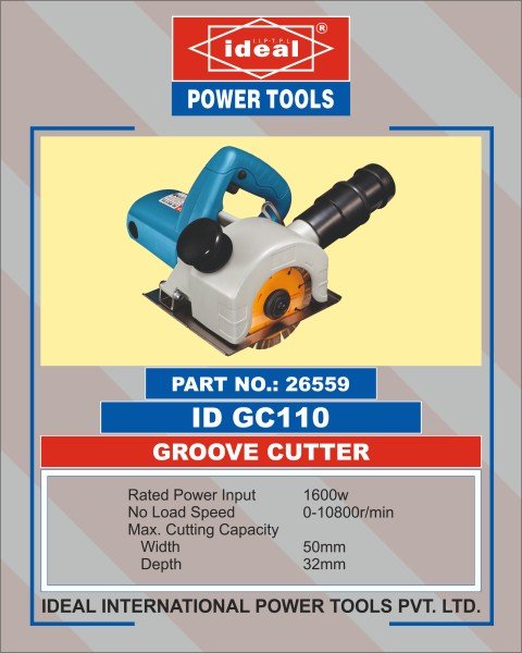 Ideal Groove Cutters And Wall Chaser ID GC110