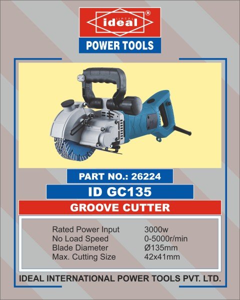 Ideal Groove Cutters And Wall Chaser ID GC135