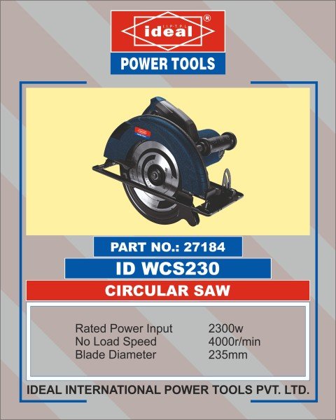 Ideal Circular Saw ID WCS230