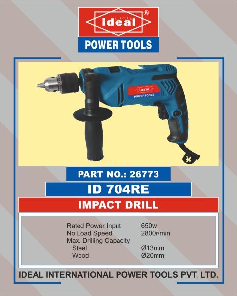 Ideal Impact Drill ID 704RE