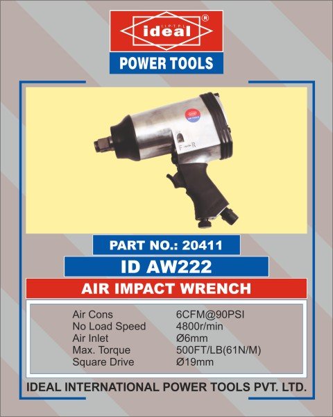 Ideal Impact Wrench ID AW222