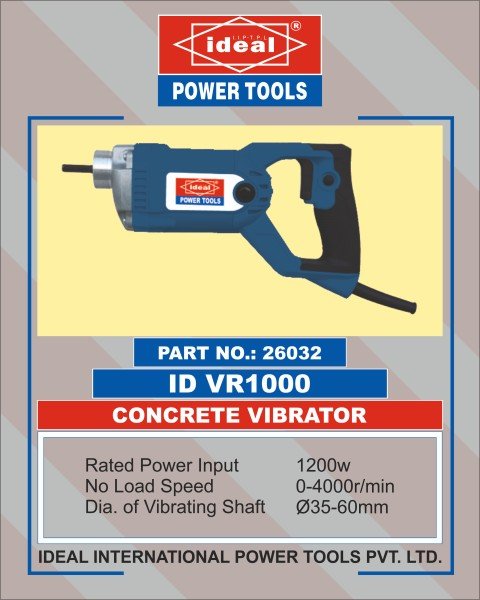 Ideal Concrete Vibrator ID VR1000