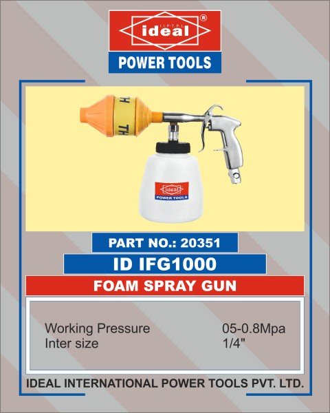 Ideal Foam Spray Gun ID IFG1000