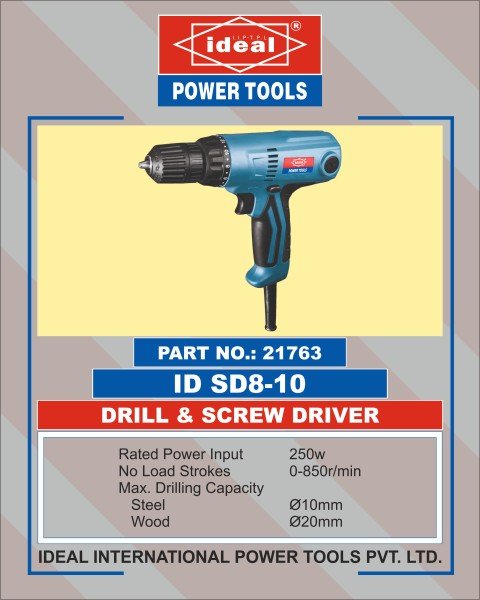 Ideal Screw Driver ID SD8-10