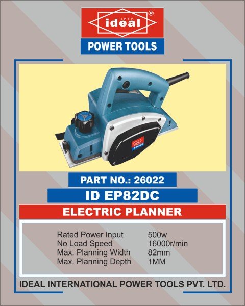 Ideal Electric Planer ID EP82DC