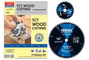 Ideal TCT Saw Blade ID PRO 7" x 60T W