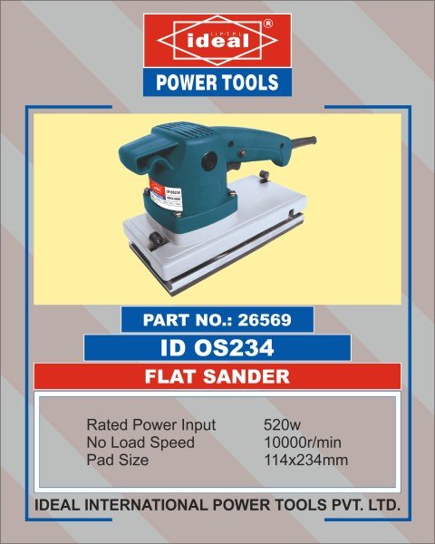 Ideal Flat Sander ID OS234