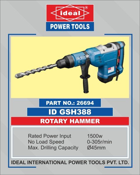 Ideal Hammer Drill ID GSH388