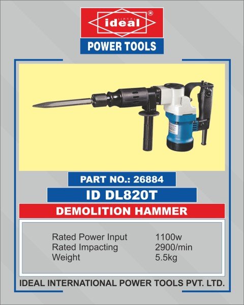 Ideal Demolition Hammer ID DL820T