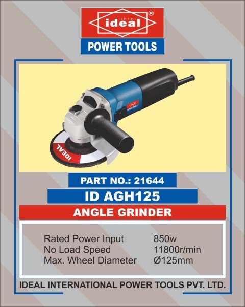 Ideal Angle Grinder ID AGH125