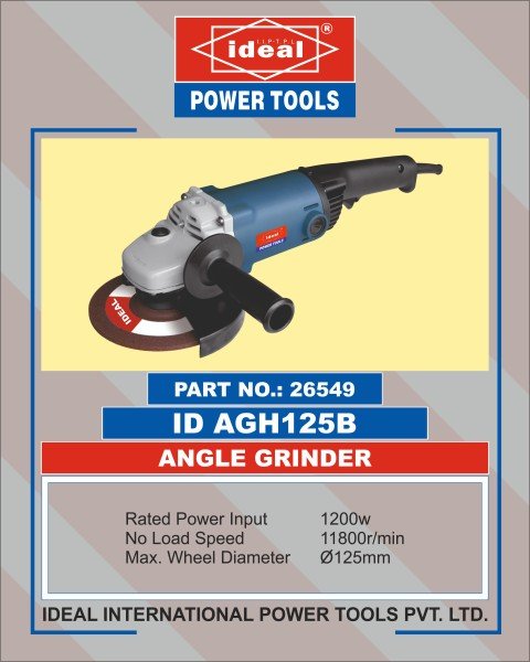 Ideal Angle Grinder ID AGH125B