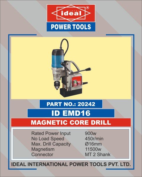 Ideal Magnetic Core Drill ID EMD16