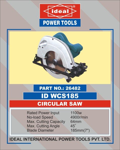 Ideal Circular Saw ID WCS185