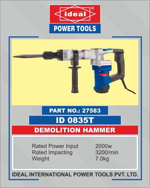 Ideal Demolition Hammer ID 0835T