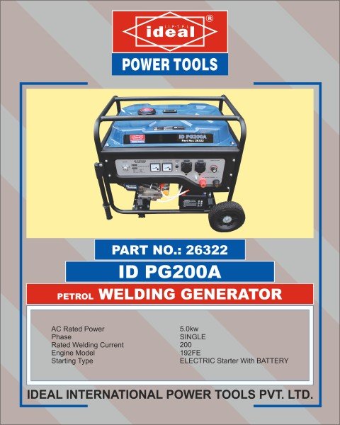 Ideal Gasoline Generator IDPG200A