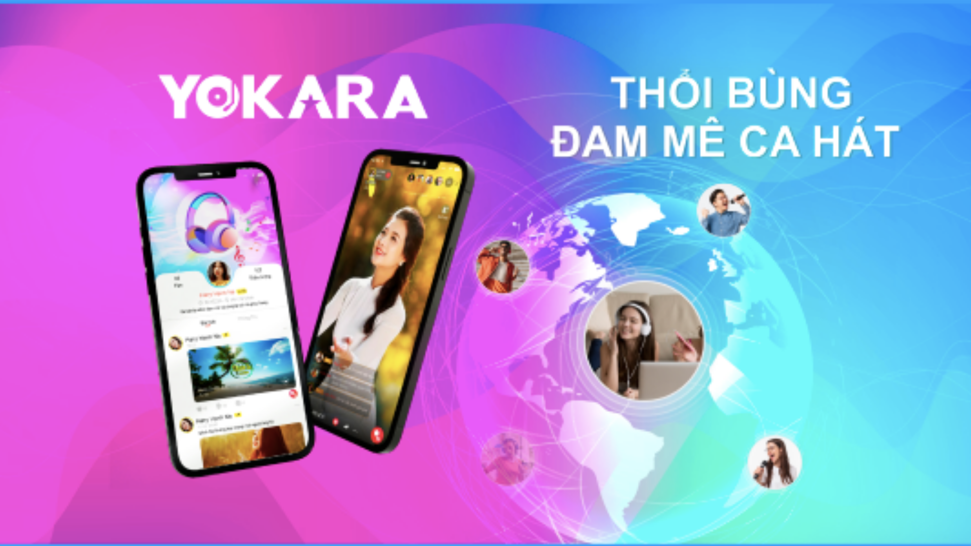 ứng dụng hát karaoke Yokara