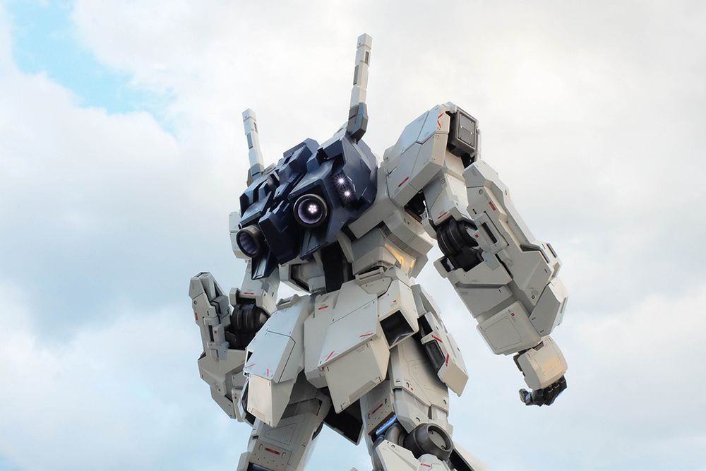 gundam unicorn mode horn