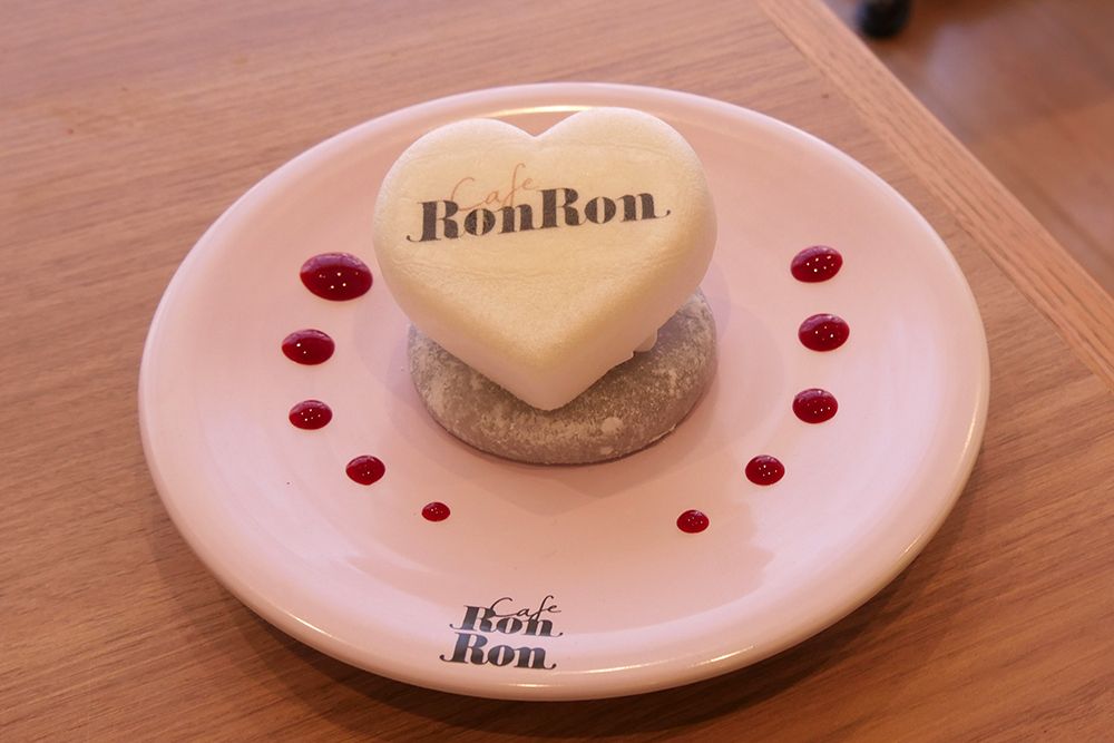 하라주쿠 회전 디저트 MAISON ABLE Cafe Ron Ron 아이스 다이후쿠