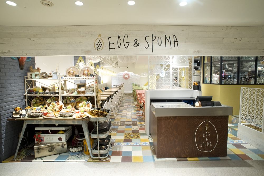 신주쿠 LUMINE EST 8층에 있는 EGG&SPUMA