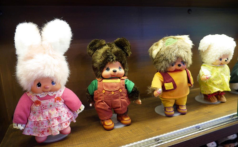 Monchhichi 애니메이션에 등장한 캐릭터