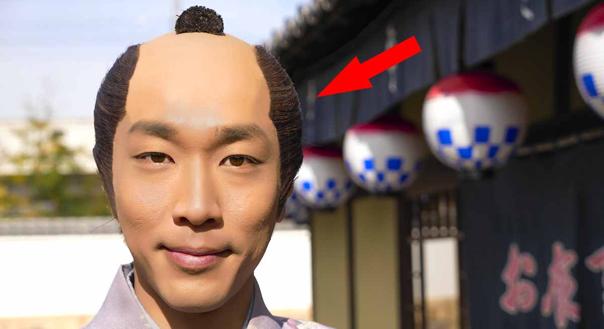 samurai hairstyle