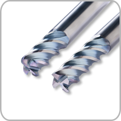 Kyocera High Feed Rate and High Efficiency End Mill – 4MFK / 4MFR
