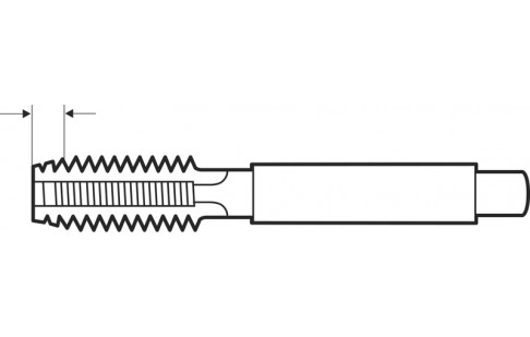 Volkel Hand Tap set of 3 pieces DIN 352 HSS-G BSW 1/16 – BSW 3”