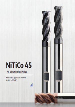 HPMT NiTiCo 45 Series End Mill