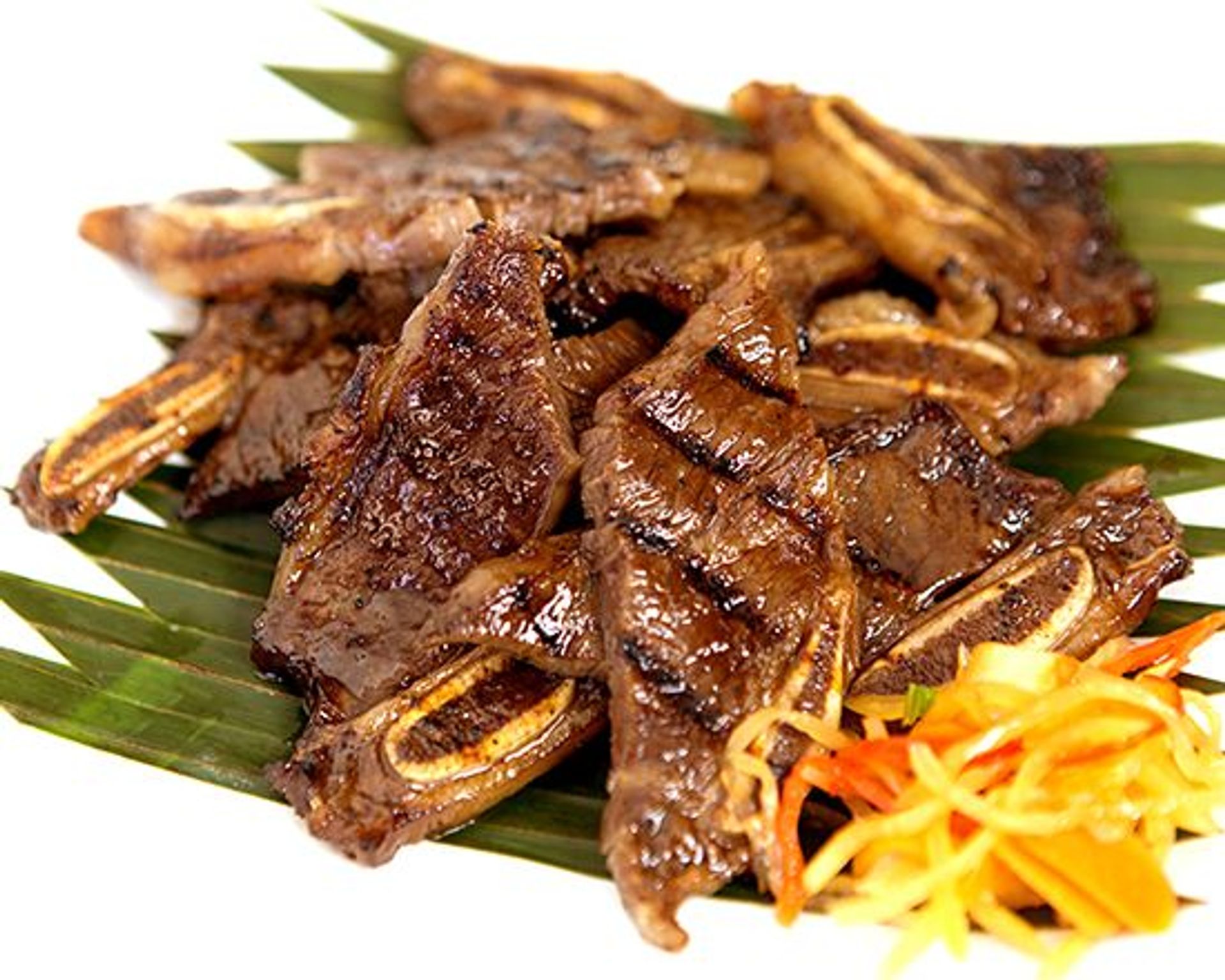 Grilled Beef Ribs Rice Combo
