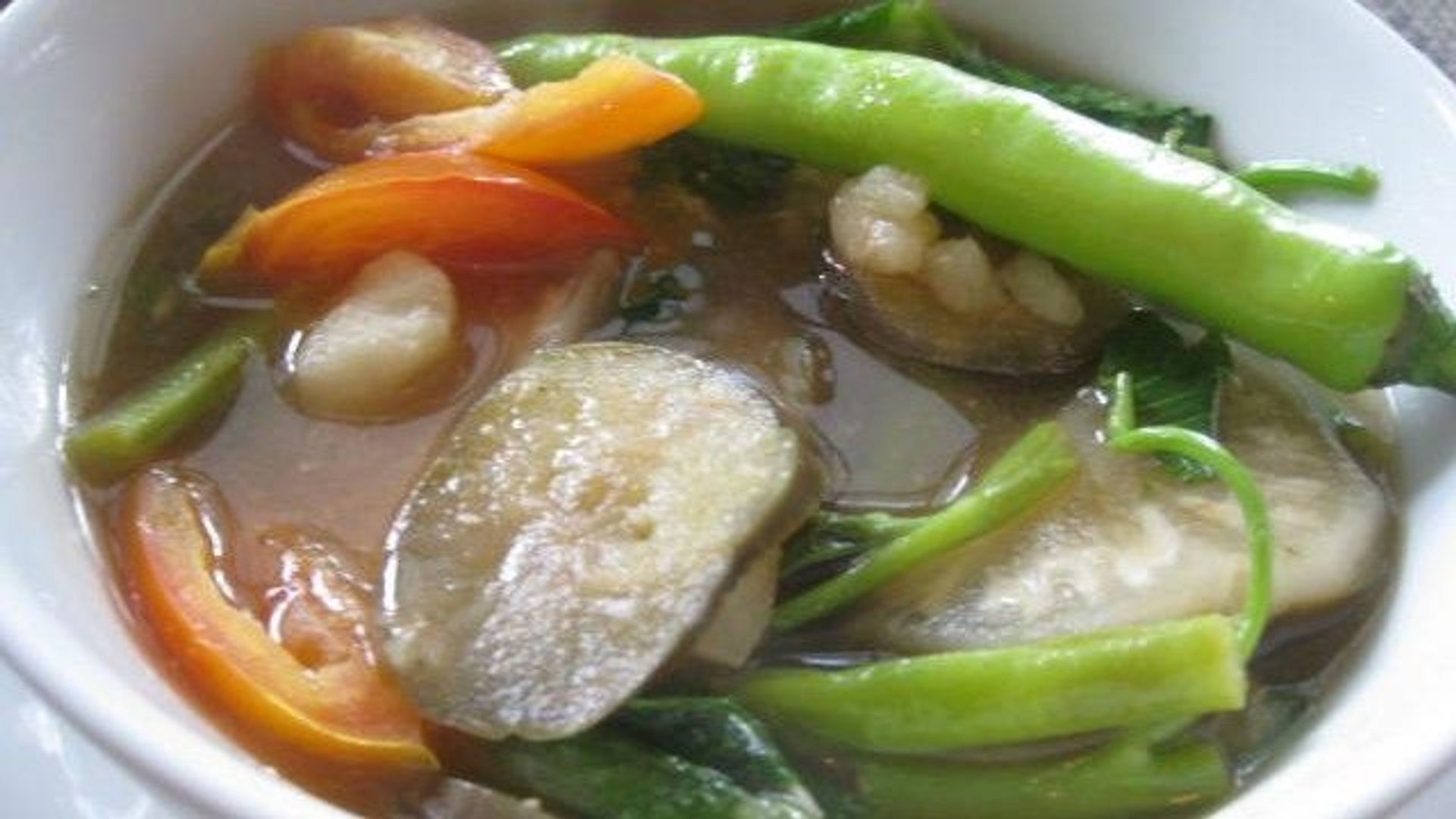 Vegetable Sinigang Tamarind Soup