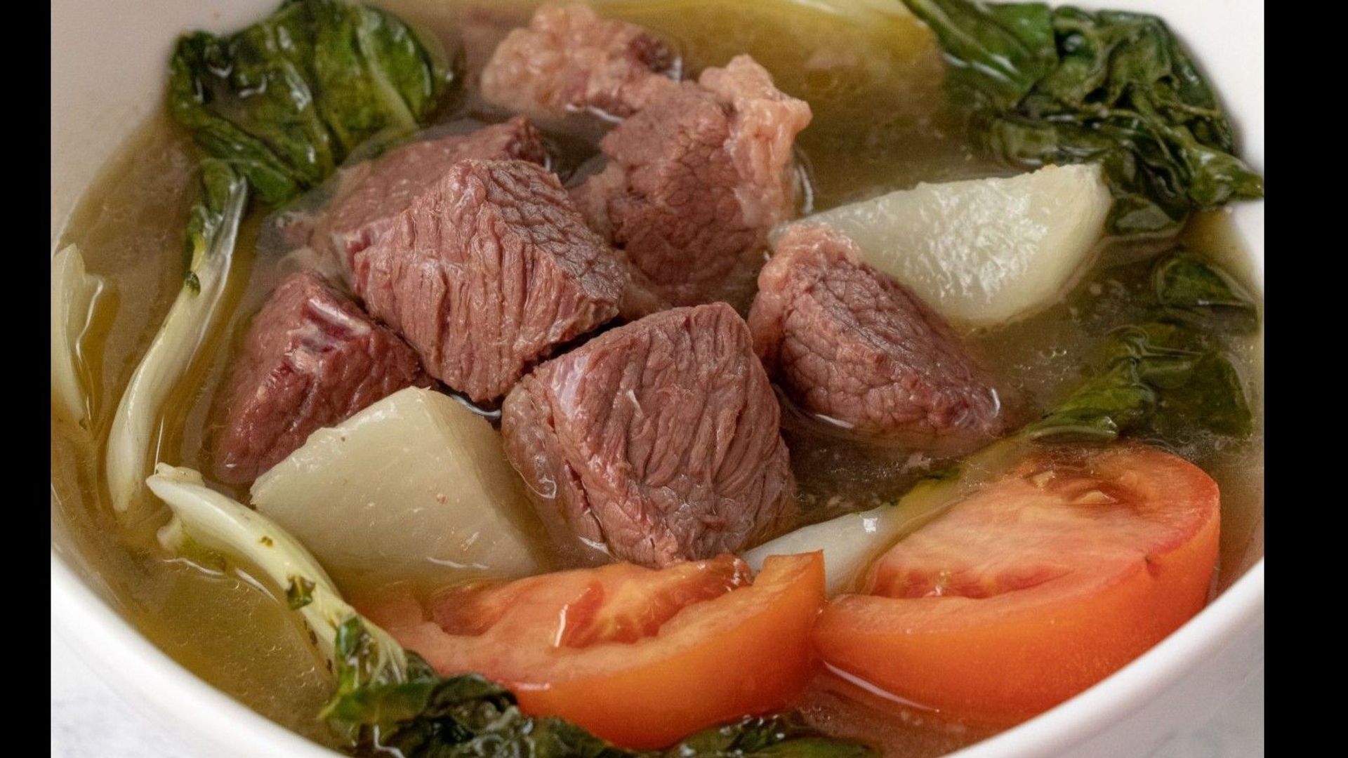 Beef Sinigang Tamarind Soup
