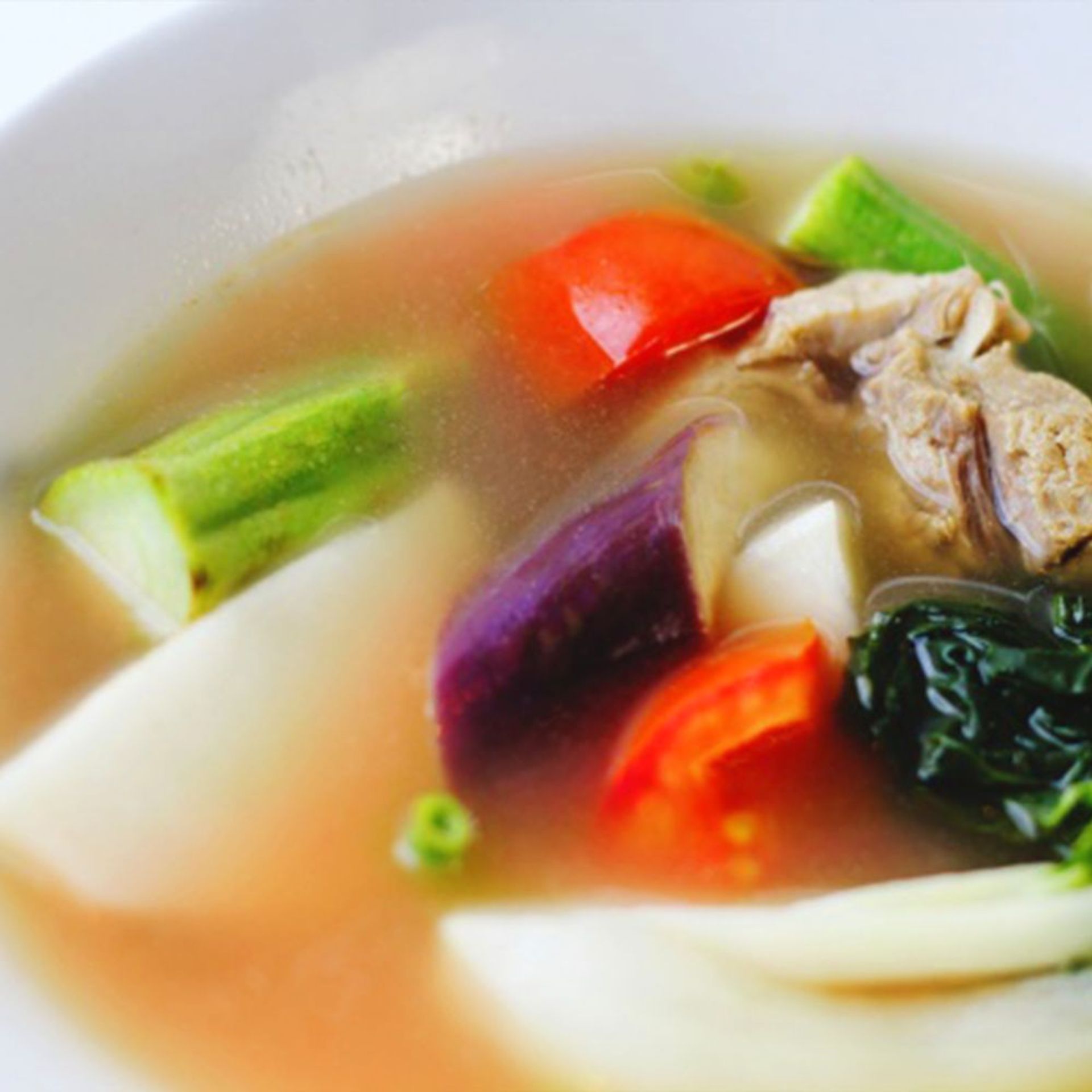 Pork Sinigang Tamarind Soup 