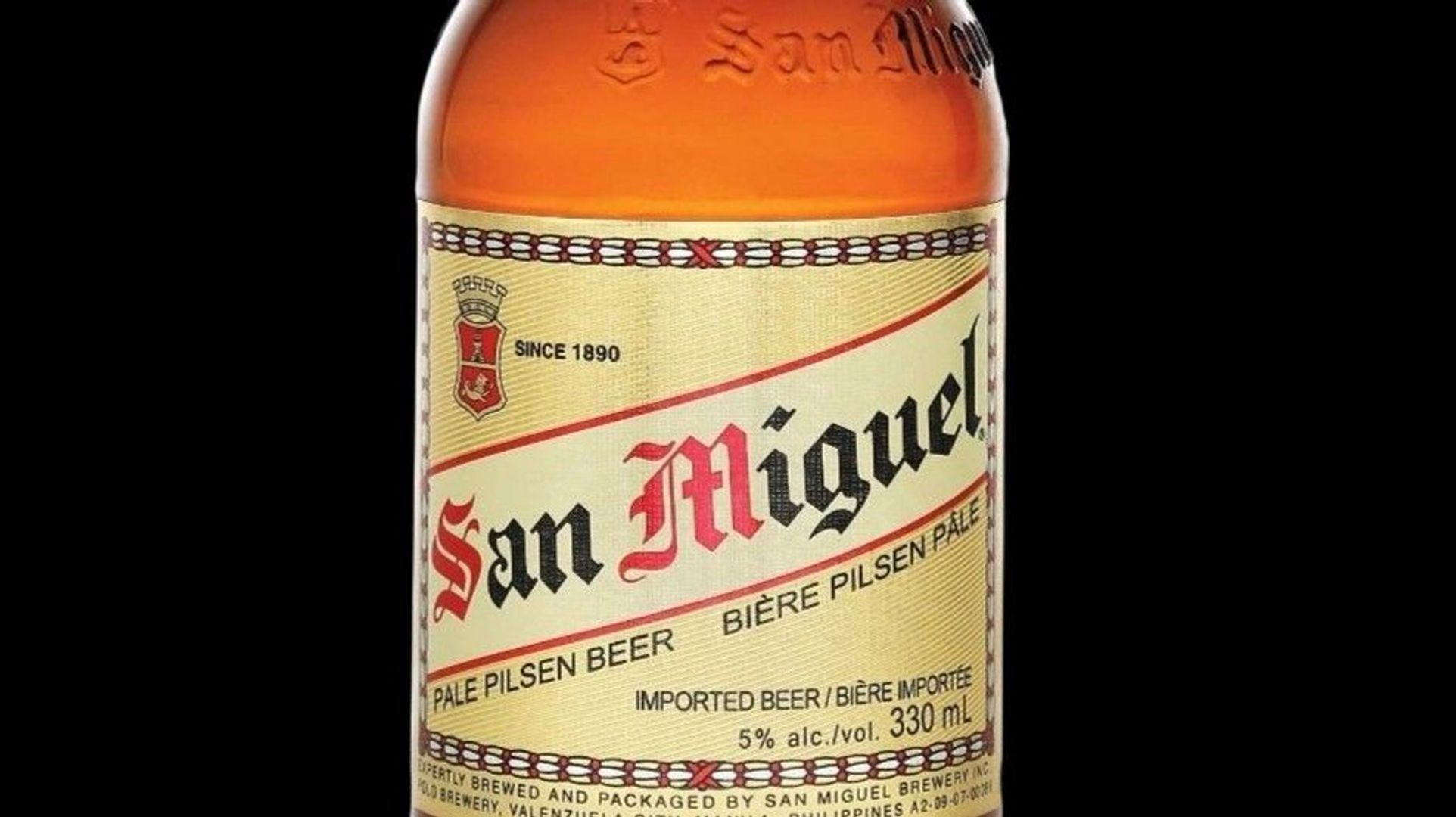San Miguel, Philippines (1 Bottle-330 mL 5% alc./vol)