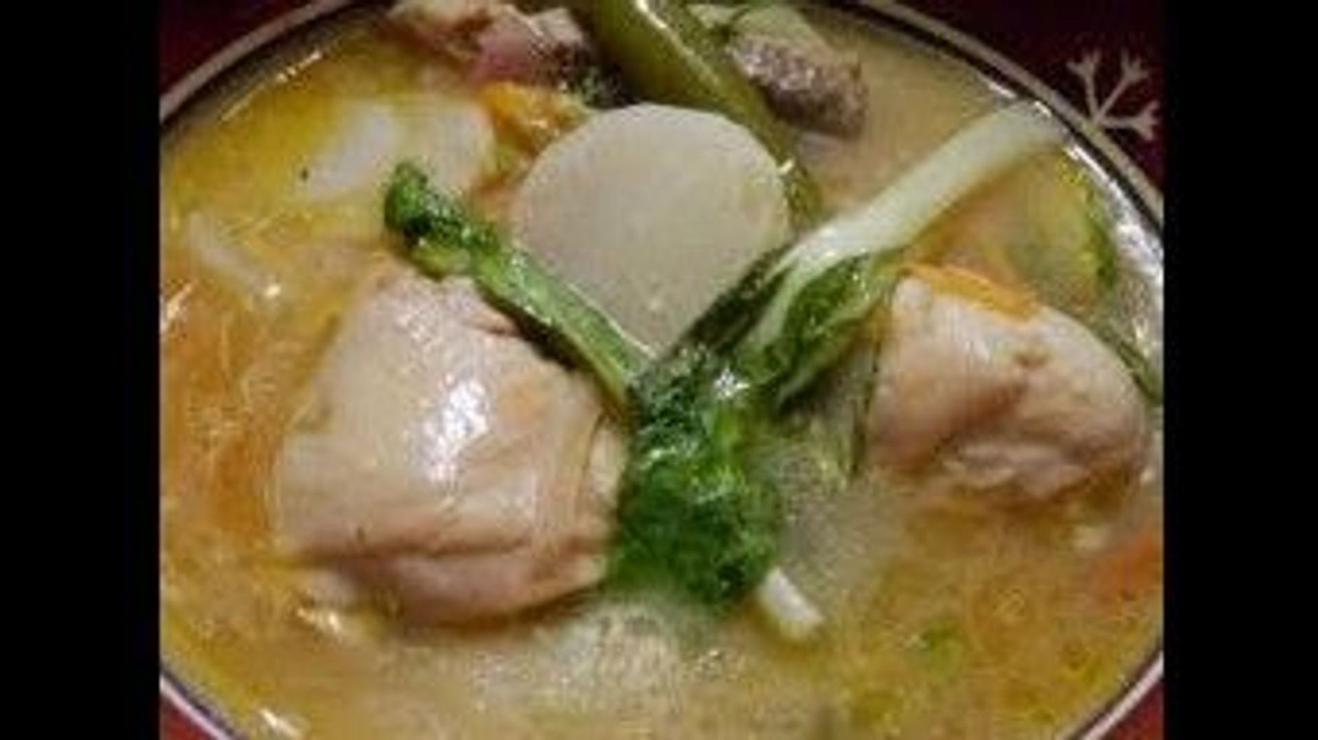 Chicken Sinigang Tamarind Soup 