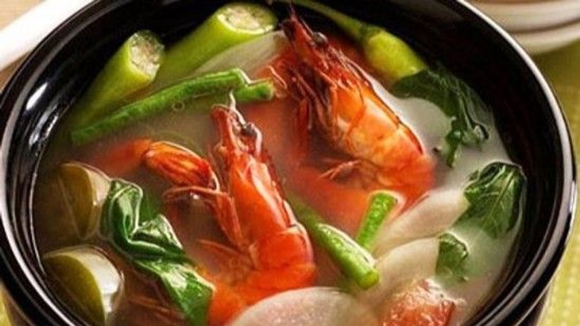 Prawn Sinigang Tamarind Soup