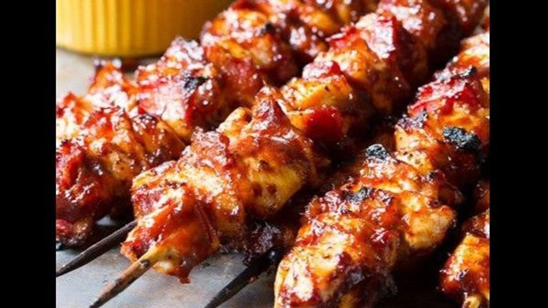 (2 Sticks) Filipino BBQ Grilled Chicken Skewers