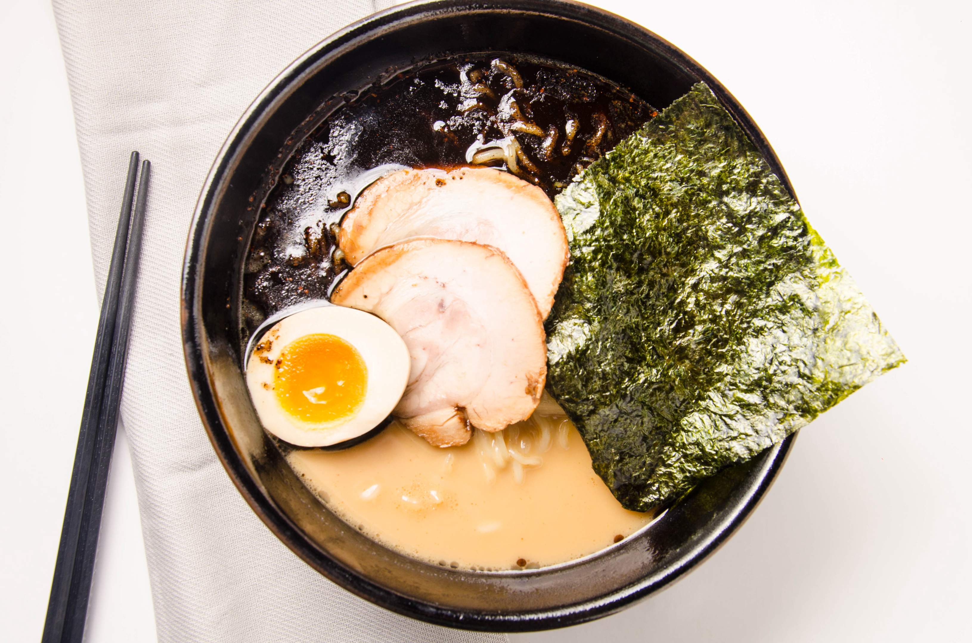 Roasted Garlic Shoyu Ramen  