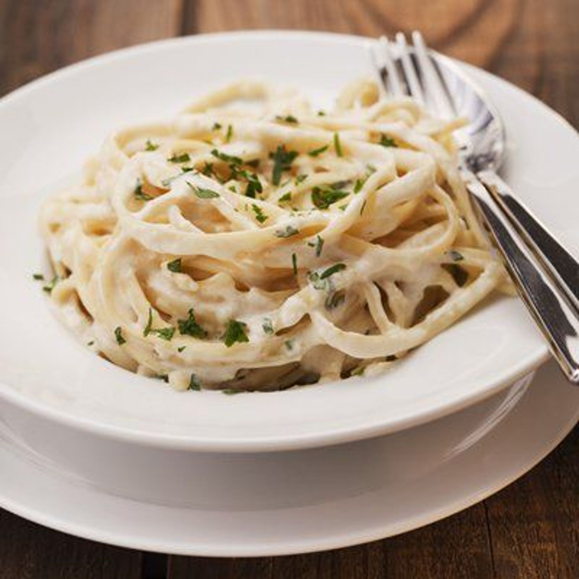 Fettuccini Alfredo.