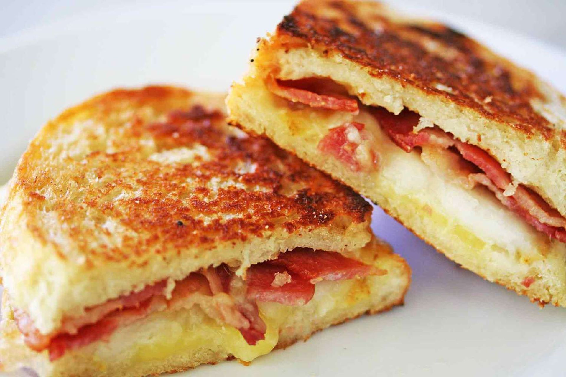 Grilled Cheese and Bacon
