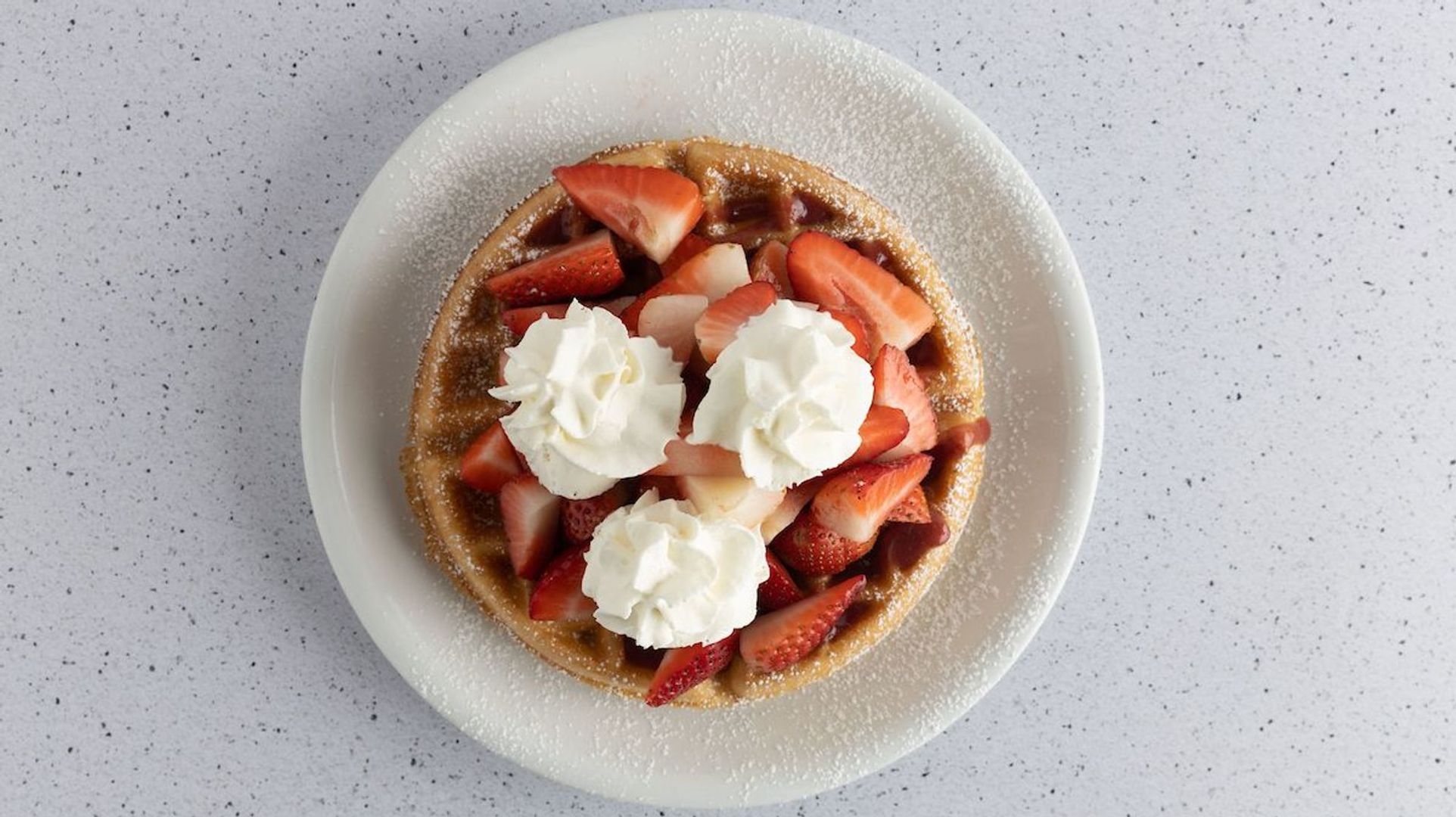 Very Strawberry Waffle