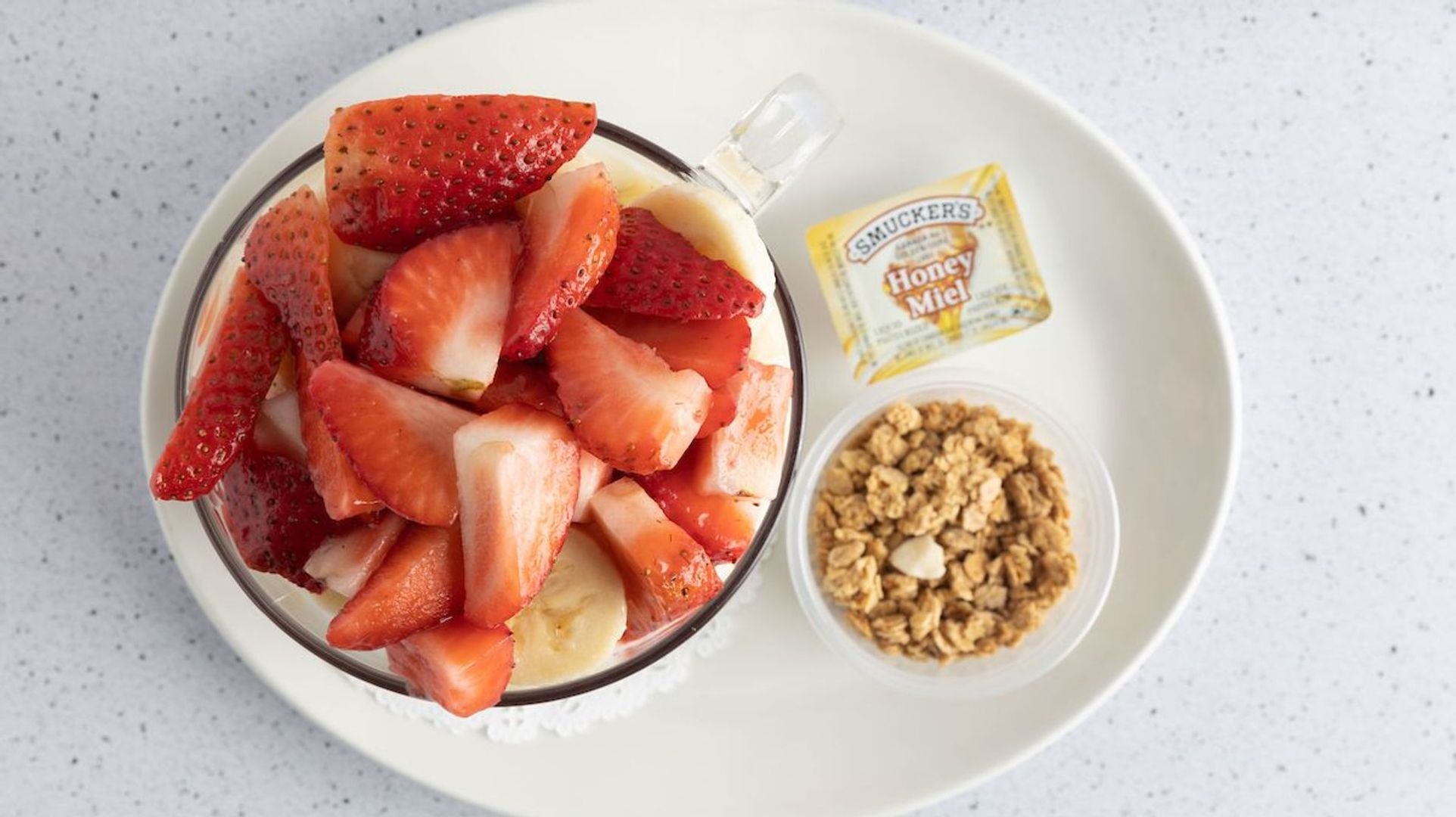 Yogurt with Strawberry & Banana