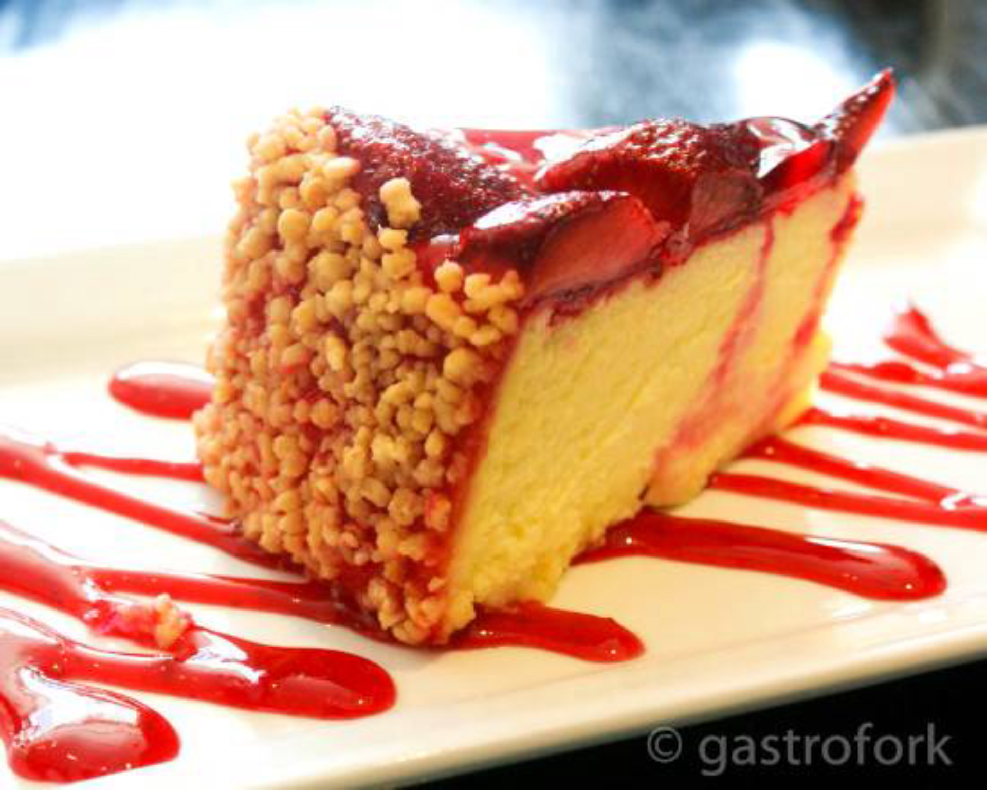 Gâteau au fromage aux fraises / Strawberry Cheesecake