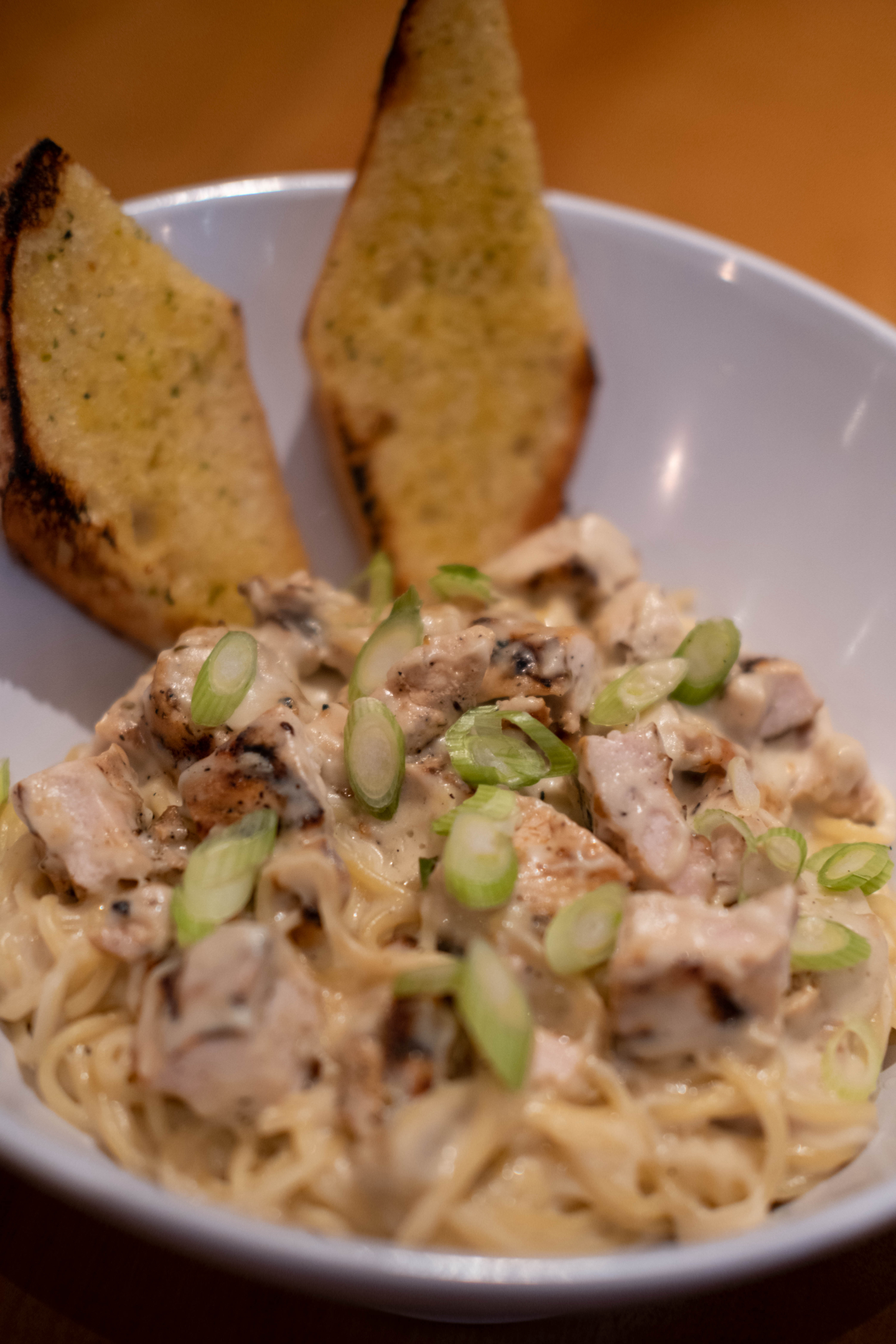 Pâtes Alfredo au poulet / Chicken Alfredo