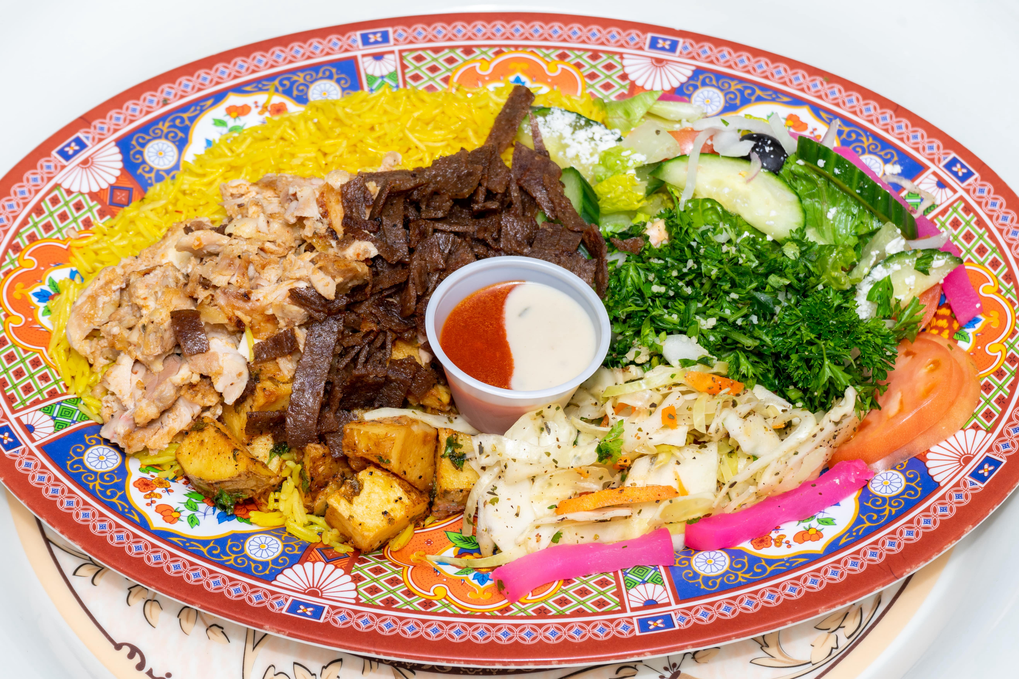 Mixed Shawarma Platter