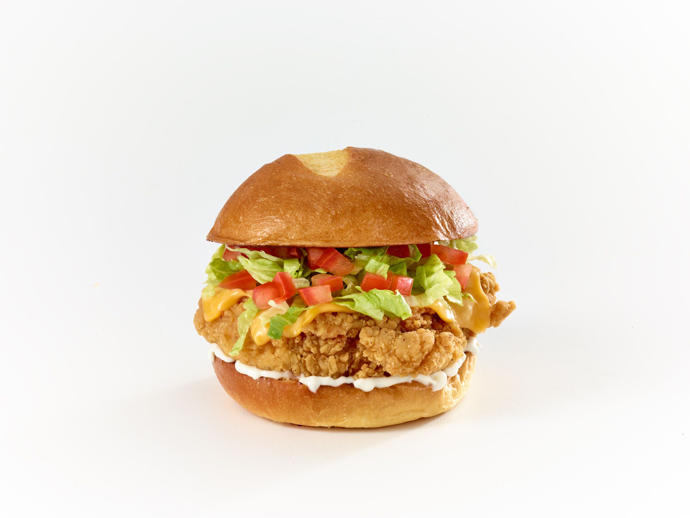 CRISPY CHICKEN BURGER