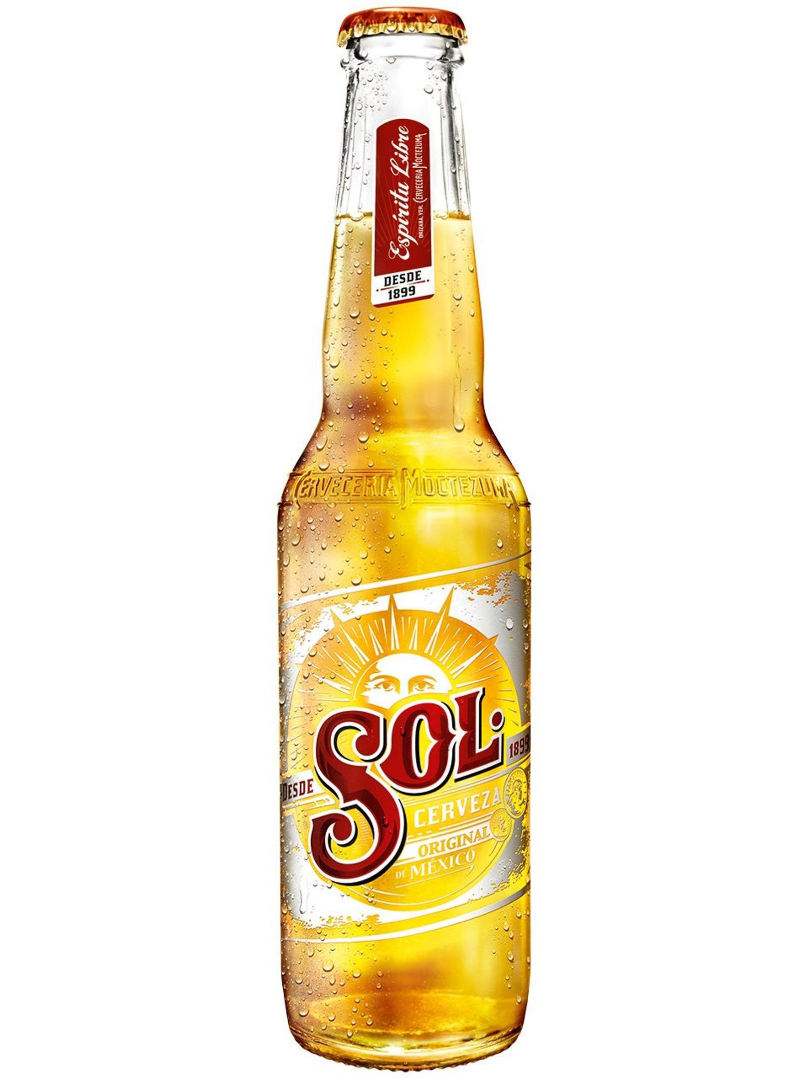 BTL SOL 330 mL  bottle, (4.5%ABV)