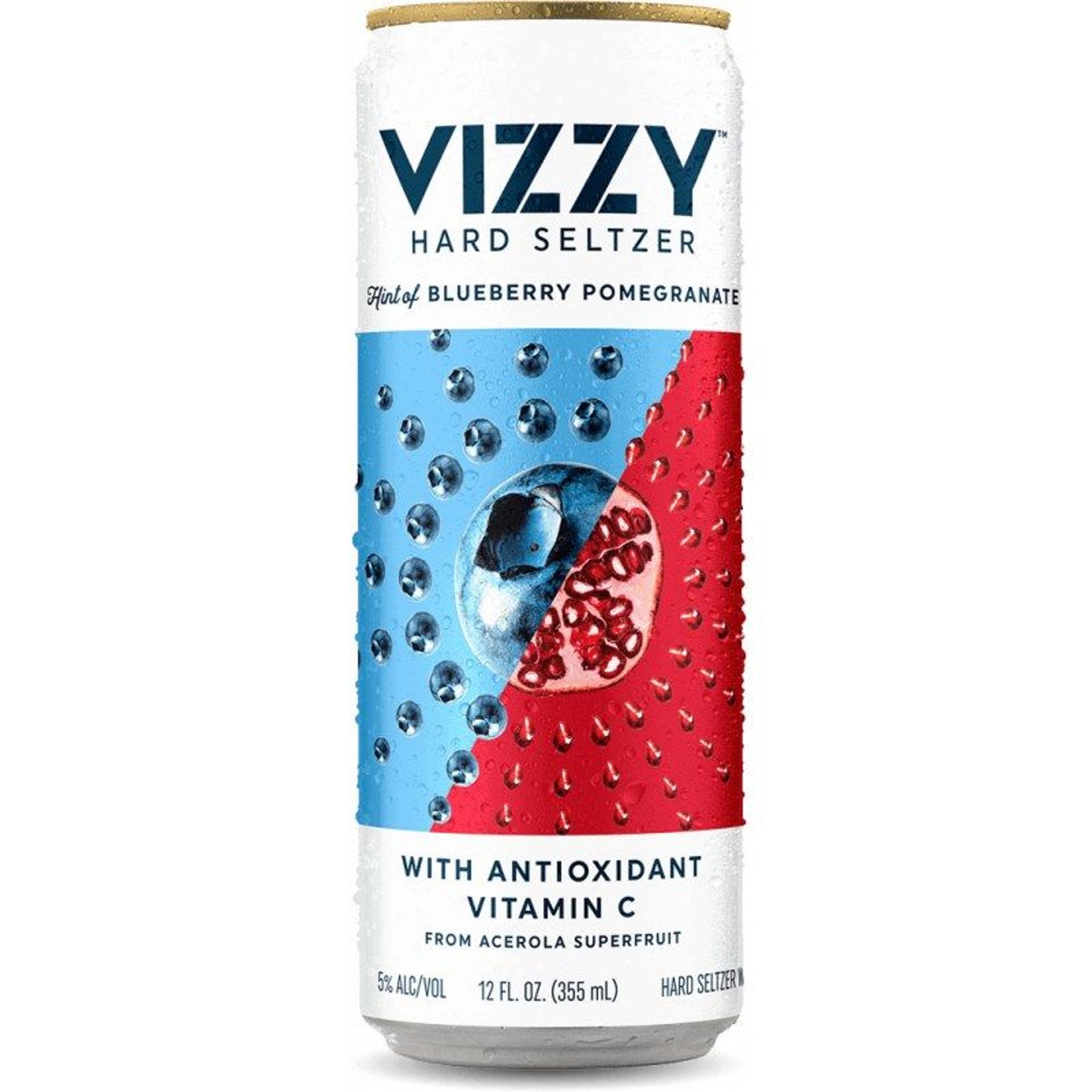 VIZZY CAN (Blueberry Pomegranate) 473 mL can, (5%ABV)